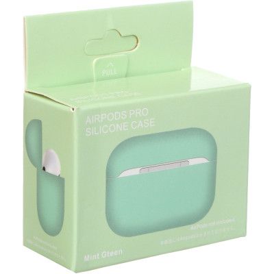 Чохол для навушників Armorstandart Ultrathin Silicone Case для Apple AirPods Pro Mint Green (ARM55968) Вінниця - фото 3