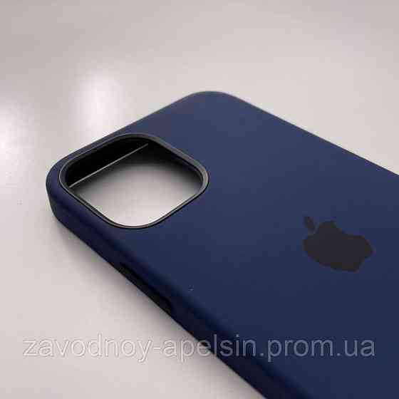 IPhone 12 Pro Max Чохол Silicone Case + MagSafe (deep navy) Одеса