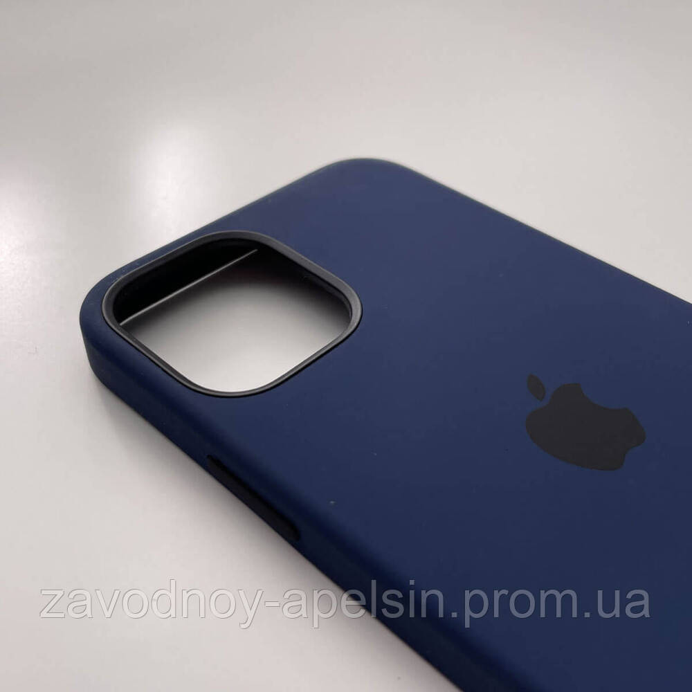 IPhone 12 Pro Max Чохол Silicone Case + MagSafe (deep navy) Одеса - фото 3
