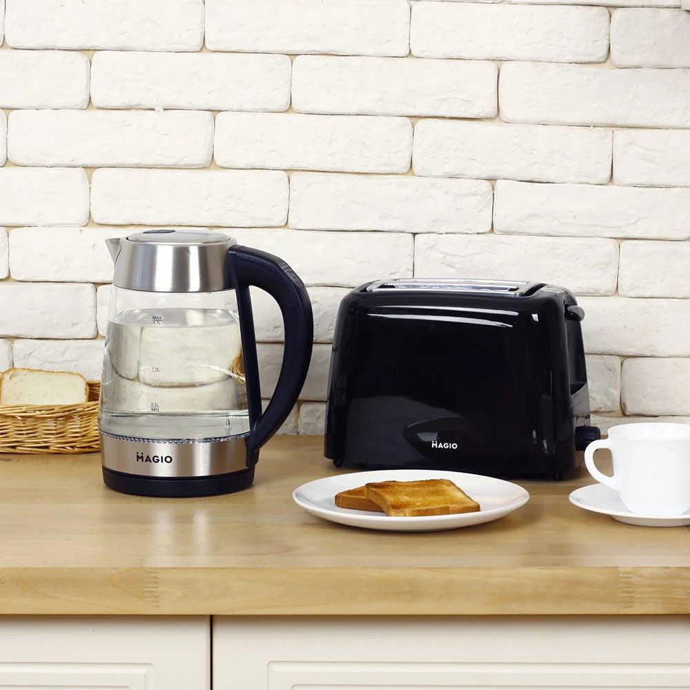 Електрочайник з контролем рівня води, Електричний чайник з індикатором води, Потужний кухонний чайник RD-34 Львів - фото 1