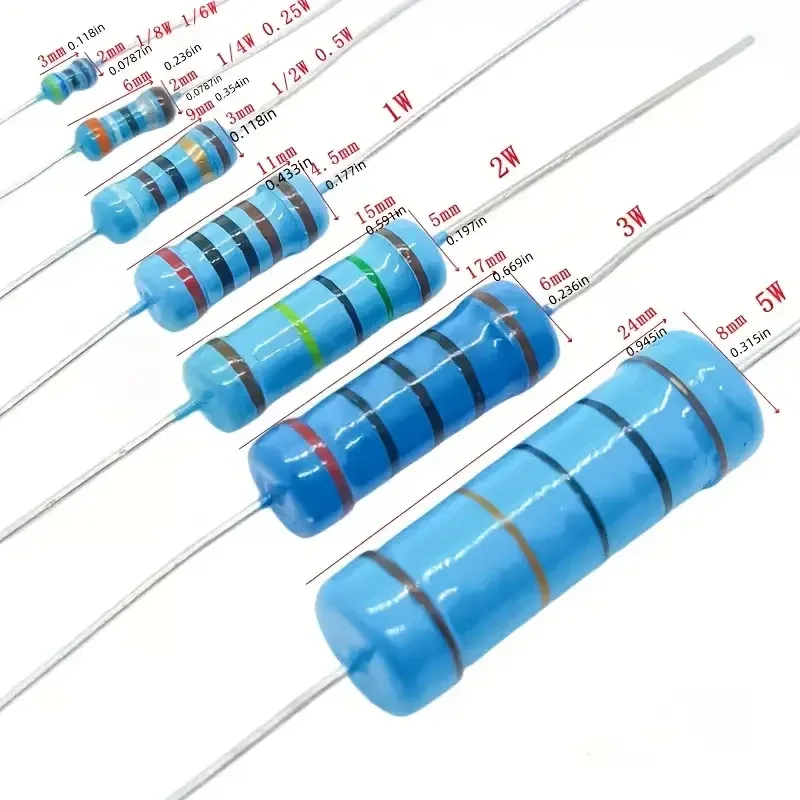 Набір резисторів 1/4 Вт, 600 шт, 10 Ом – 1 МОм Київ - фото 4