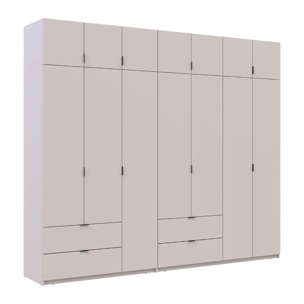 Шафа для одягу Doros Лукас Кашемір 3+4 ДСП 280х50х240 DRS-011716 (42005120) Дніпро - фото 6