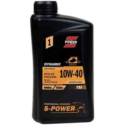 Моторное масло S-POWER DYNAMIC TSI 10W-40 1л Винница