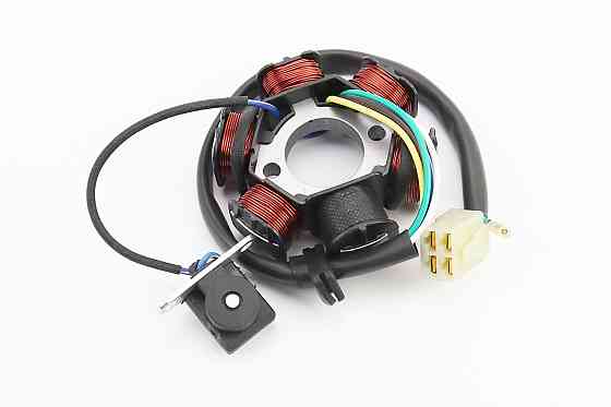 Статор магнето (генератора) (6 котушок роз'єм "мама 4+1"), тип 1 Київ