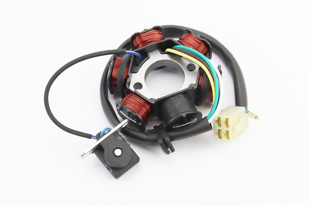 Статор магнето (генератора) (6 котушок роз'єм "мама 4+1"), тип 1 Київ - фото 1