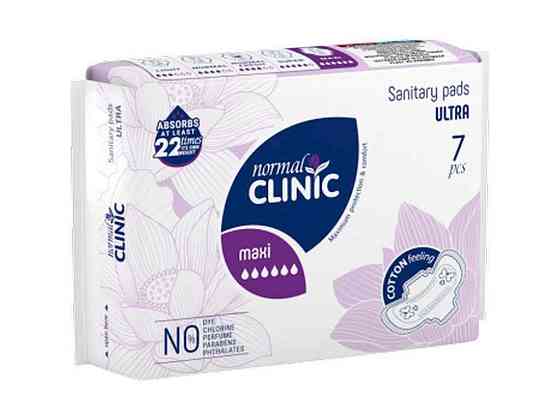 Прокладки гігієнічні Денні 6к. 7шт Comfort ultra - cottonfeeling ТМ Normal Clinic Київ