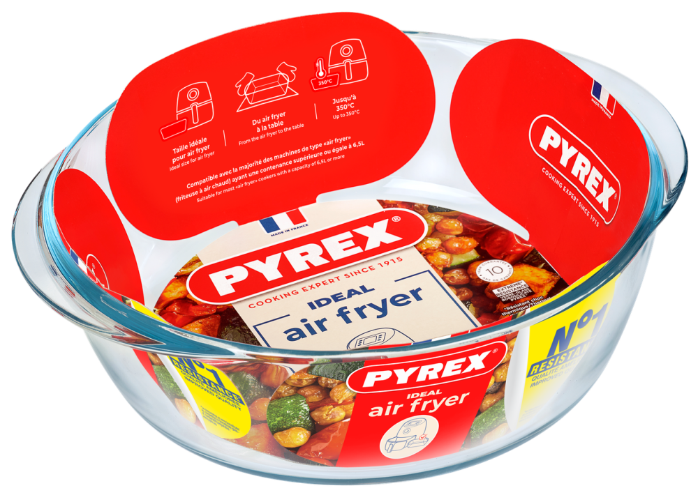 Форма для запекания Pyrex AirFryer, 26x23x8 см (2.3 л) (7150751) Киев - изображение 2