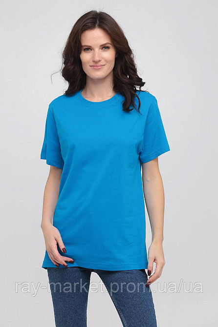 Футболка базовая Stedman Classic-T Unisex женская бирюзовая (ST2000W-OCB) 3XL Киев - изображение 1