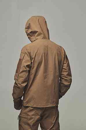 Чоловіча тактична демісезонна куртка 4Wstretch  койот, водонепроникна військова куртка койот Львів