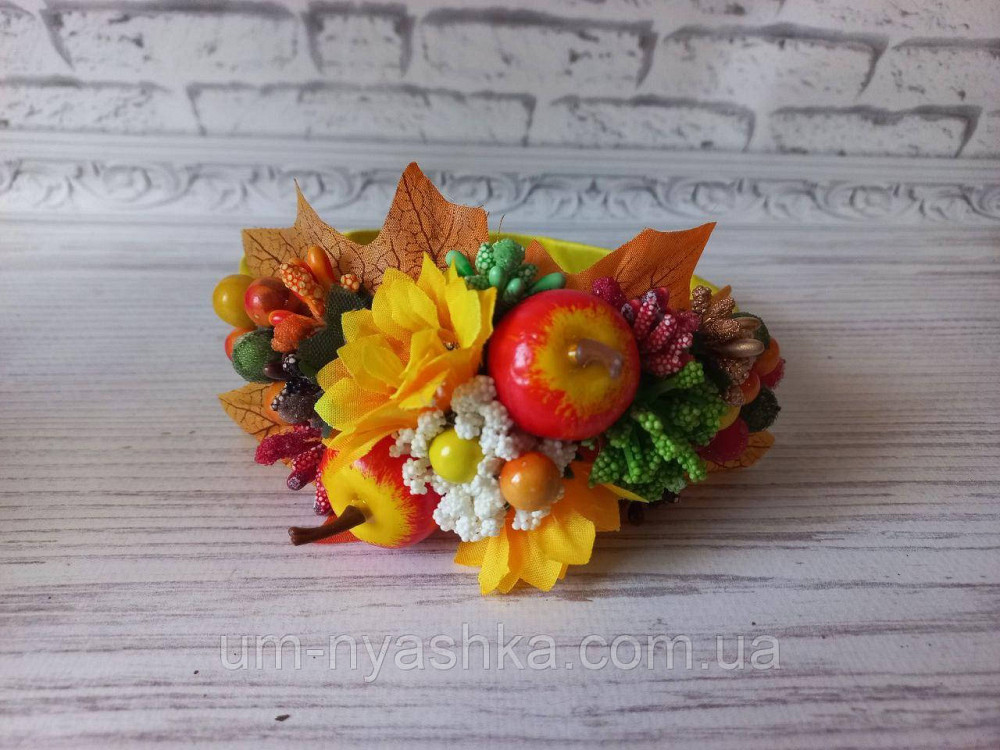 Віночок осінній "Осінь-половинка" Кривий Ріг - фото 3