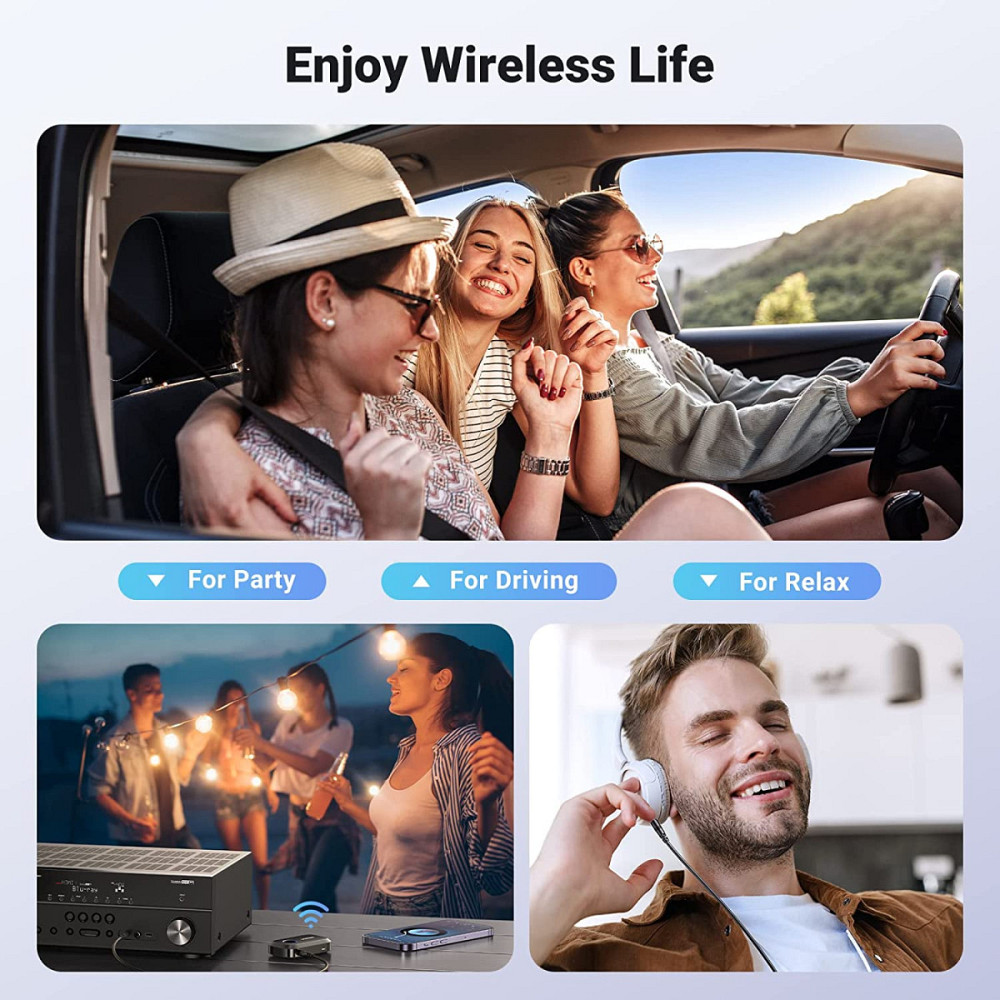 Bluetooth 5.3 приемник UGreen CM596 с AUX выходом, микрофоном для автомагнитол, дом.театров 90748 Николаев - изображение 10