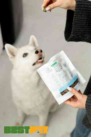 Nature's Protection Superior Care White Dogs Endurance Ласощі для дорослих собак із білим забарвленням з протеїном комах і рисом, 150 г Киев