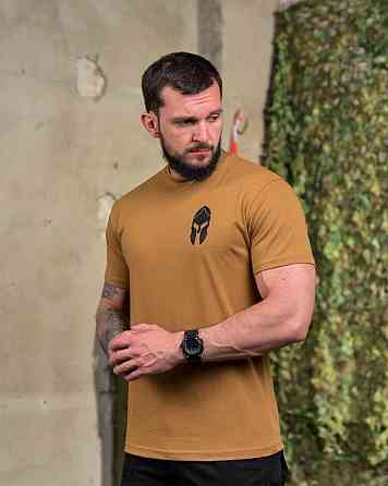 Бавовняна футболка Spartan кайот ПП7690 Київ