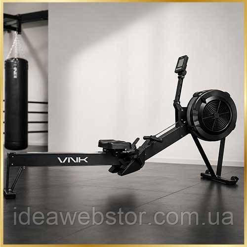 Гребний тренажер VNK C2 PRO для дому та спортзалу кардіотренажор для тренувань усього тіла Київ - фото 5