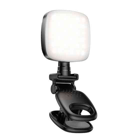 Накамерна лампа HOCO K28 Beauty mini fill light Blck Одеса