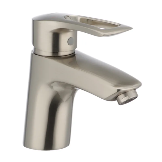 Змішувач для умивальника Haiba Hansberg 001 нержавійка (HB0170) Харків