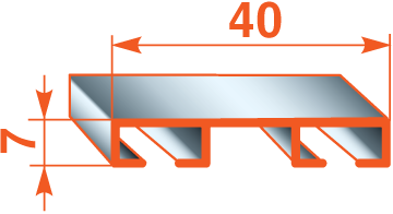 Стельовий карниз для штор БР-08 (фурнітура Стандарт) Бровари - фото 3