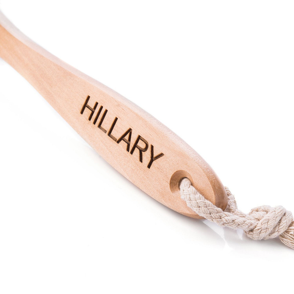 Массажная щетка для сухого массажа сизалевая Hillary Киев - изображение 9