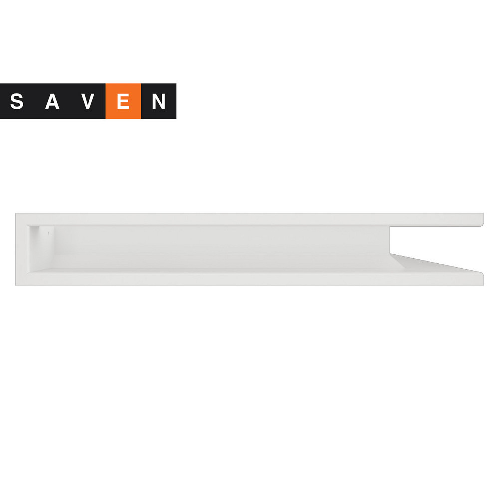 Вентиляционная решетка для камина угловая правая SAVEN Loft Angle 90х800х600 белая Львов - изображение 3