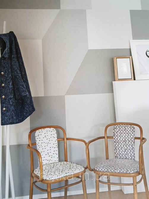 Обои флизелиновые Decoprint Elisir SEA ELD 21083 геометрические фигуры 3д панно мурал 300х180 см. Киев - изображение 3