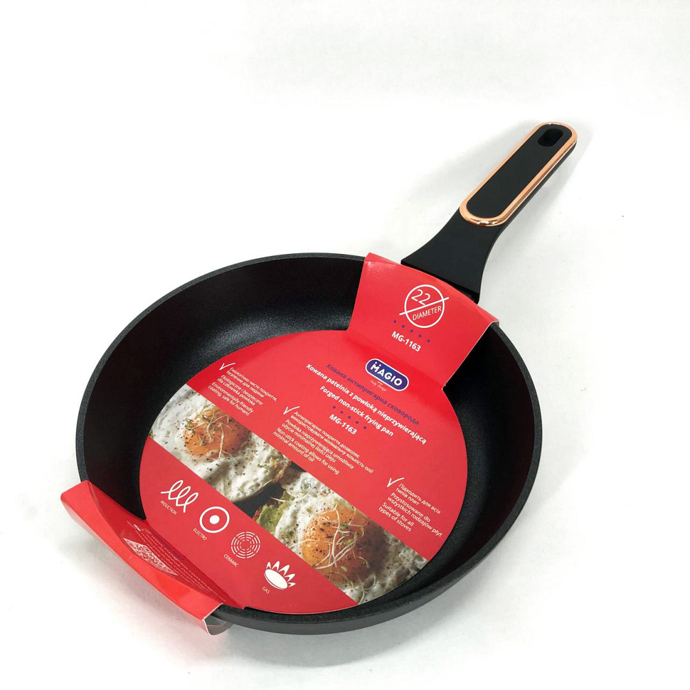 Сковорода надовго, Сковороди з покриттям від пригорання, Надійна сковорода для дому FV-56 Івано-Франківськ - фото 10