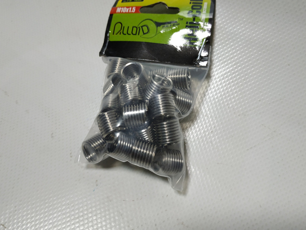 Ремонтные резьбовые вставки M10х1,5 25шт. Alloid 1067 Винница - изображение 2