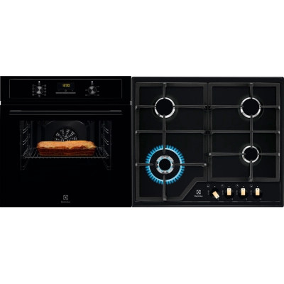 Комплект встраиваемой техники Electrolux Духова шафа EOF3H50BK + Варильна поверхня KGS6436RK (1) Винница - изображение 8