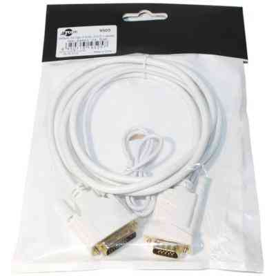 Кабель мультимедійний DVI M to VGA M 1.0m 24+1pin white Atcom (9505) Вінниця