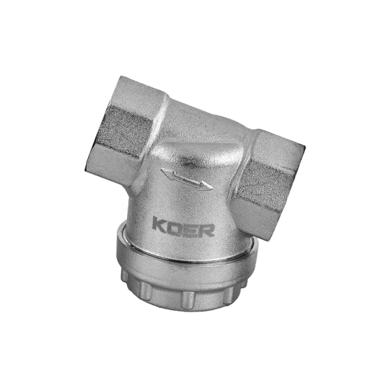 Фільтр грубої очистки Koer KR.F03-1/2.N - 1/2" універсальний нікельований (KR5471)   ( 28014 ) Харків
