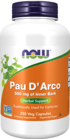 Пау Дарко Now Foods Pau D' Arco 500mg 250 раст капс Киев