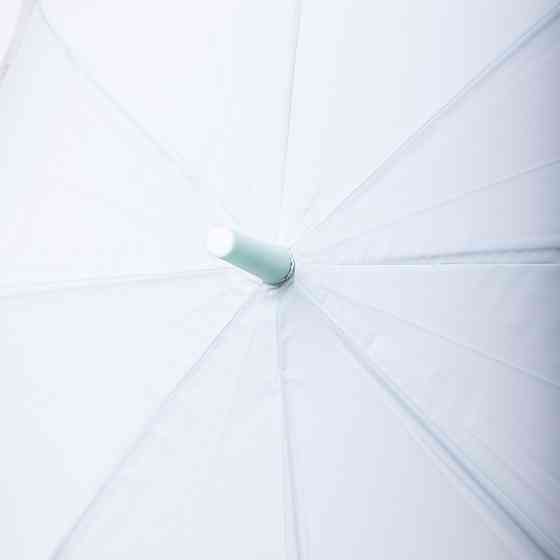Классический детский зонт-трость полуавтомат из полиэстера прочный надежный 8 спиц диаметр 94 см Мятный HP-23-11M Киев