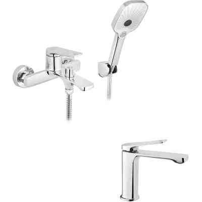 Душовий гарнітур Kroner Makon-C060 + змішувач Makon-C010 (CVS30157) Вінниця