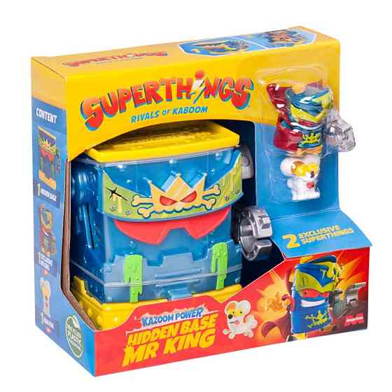 Дитячий ігровий набір "Прихована база містера Кінга" SuperThings PSTSP112IN240 серії "Kazoom Power" Вінниця