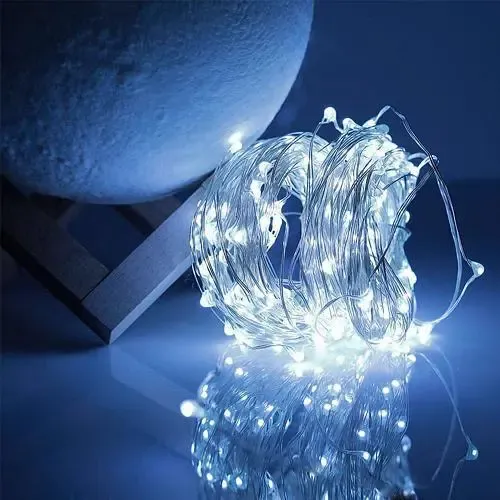 Гирлянда роса нить светодиодная 3 м на батарейках для дома Коломия