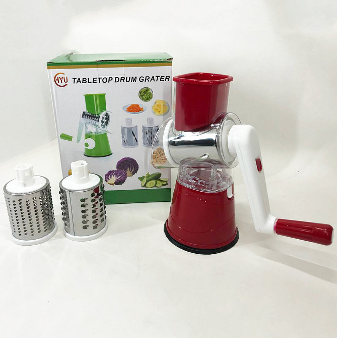 Різальниця для овочів красная, Багатофункціональна овочева нарізка, Овочерізка для моркви DM-14 Львів - фото 11