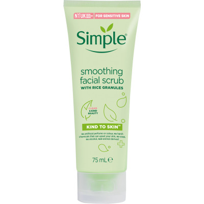 Скраб для лица Simple Smoothing Facial Scrub Выравнивающий 75 мл (5011451103894) Винница - изображение 1