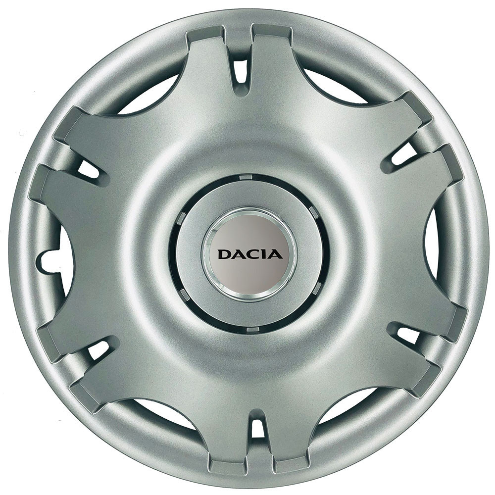 Автомобильные модельные колпаки R16 Dacia 402 4шт, SJS, серебряные Киев - изображение 1