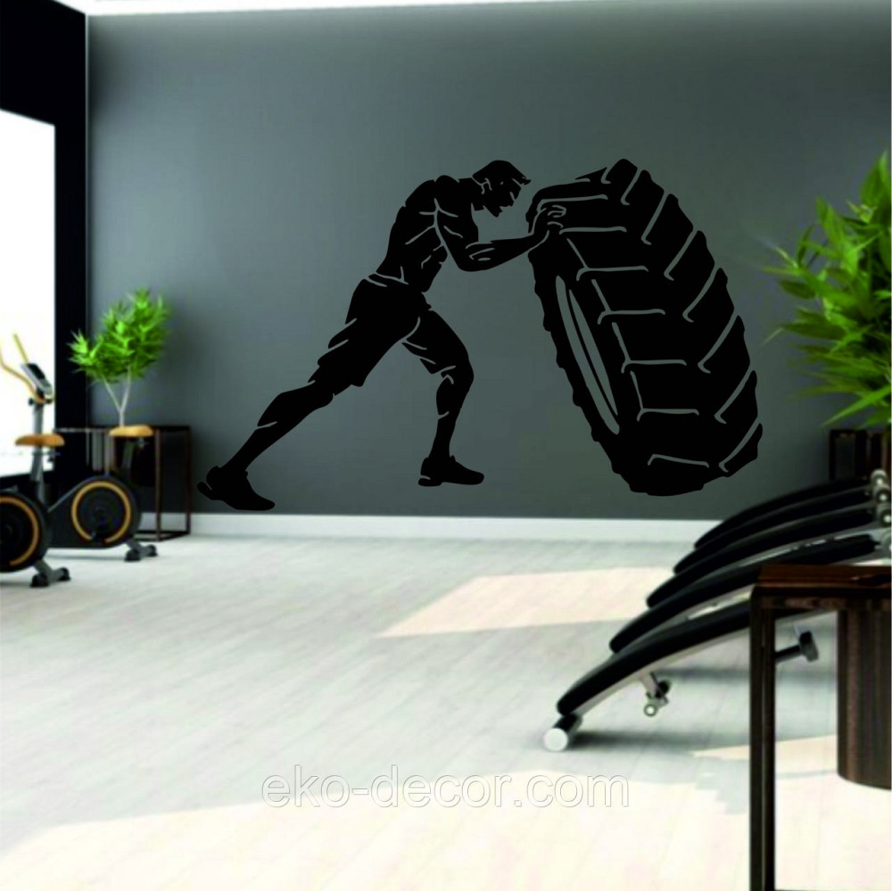 Декоративне настінне Панно «Кросфіт», Декор на стіну Київ - фото 5