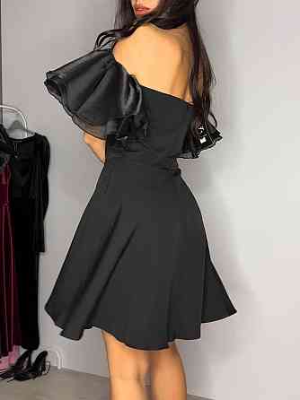 Женское черное, короткое платье Одесса