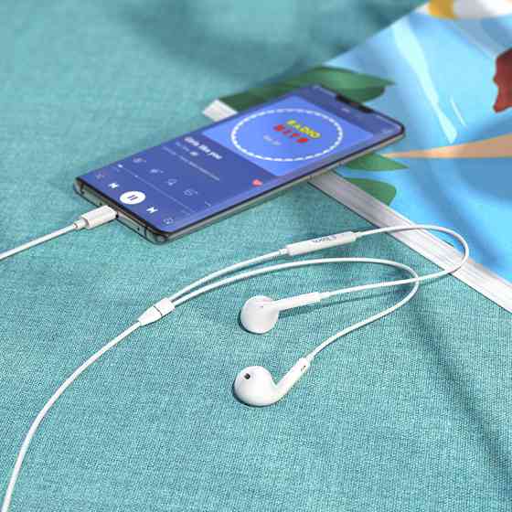 Навушники HOCO M1 Max з мікрофоном, білий Київ