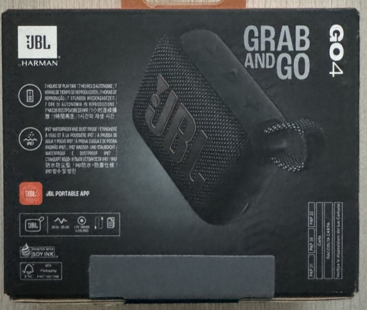 Портативная акустика: JBL GO 4 Black ( JBLGO4BLK) Киев - изображение 2