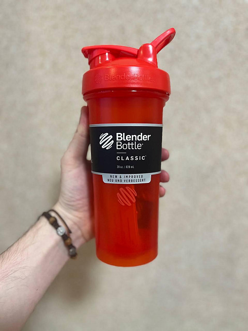 Шейкер спортивний BlenderBottle Classic Loop PRO 28oz/820ml Red (500482) Кам'янське - фото 4