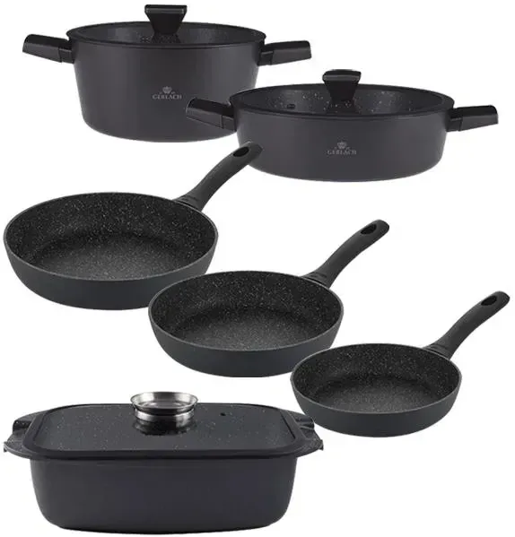 Gerlach Granitex 24 + 28Cm Z Pokrywką 4,4 L Жаровня 32Cm A 20, 24, Ilag Granitec Indukcja (340g2428b202428) Киев - изображение 1