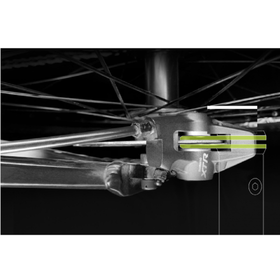 Инструмент для разведения калиперов дискового тормаза Birzman Disc Brake Piston Pusher Київ