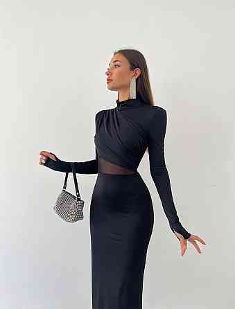 Женское романтическое элегантное меди платье с микродайвингом. Одесса