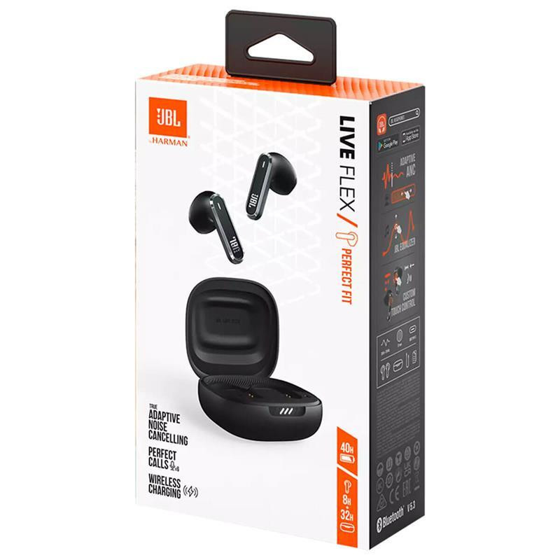 Bluetooth-гарнітура JBL Live Flex Black (JBLLIVEFLEXBLK) ( 15101 ) Харків - фото 10