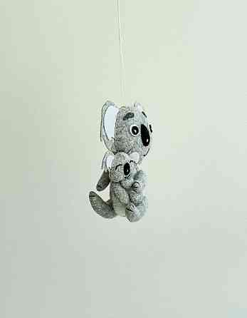 М’яка фетрова іграшка коала ручної роботи – безпечна розвиваюча іграшка Київ