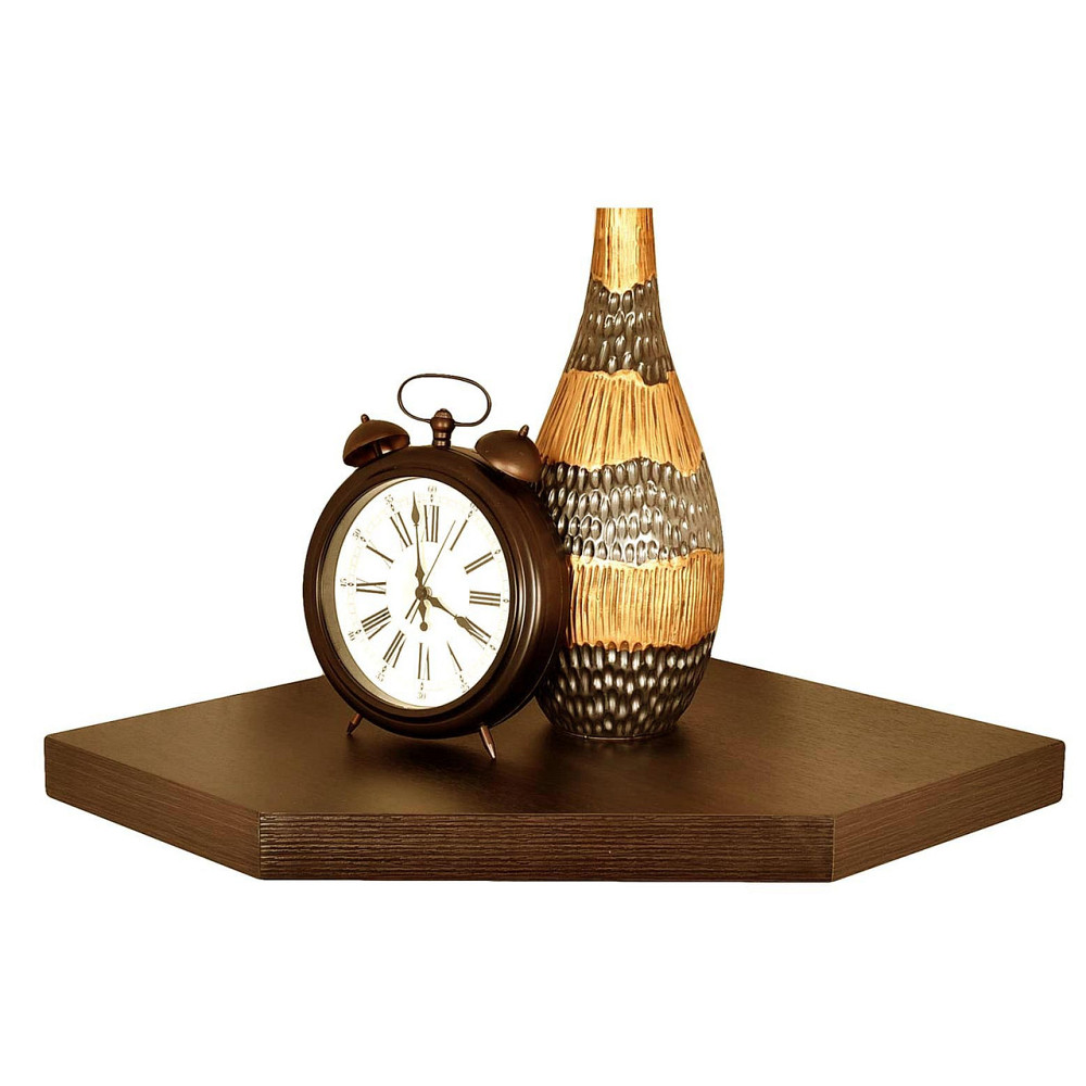 Кутова настінна полиця "Романа 35" капучино Миколаїв - фото 1