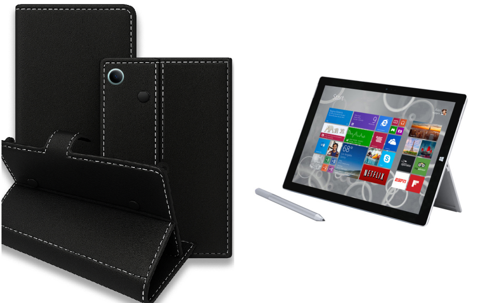 Книжка-трансформер для планшета Microsoft Surface Pro 10, Pro 11, Pro 11 X Elite, колір Black Київ - фото 1