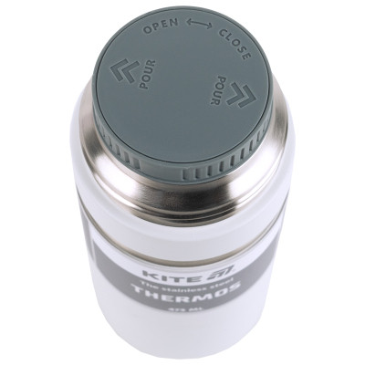 Термос Kite 473 мл білий (K25-320-1) Винница - изображение 3